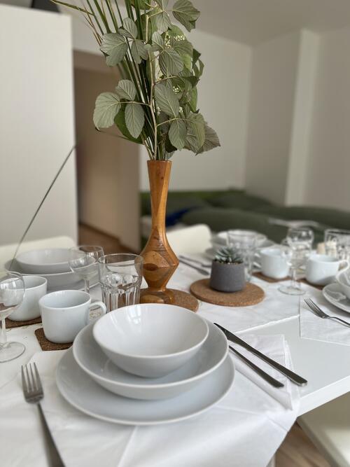 Zelenný apartmán - jídelní set